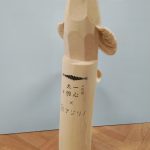 おたかぽっぽ　お鷹ぽっぽ　記念品　彫刻　木　トロフィ　山形　米沢　オリジナル　サンドブラスト